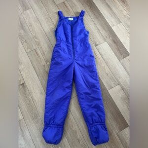 Vintage Profile Purple Bib Nylon Snow Ski pants Women’s Size Large